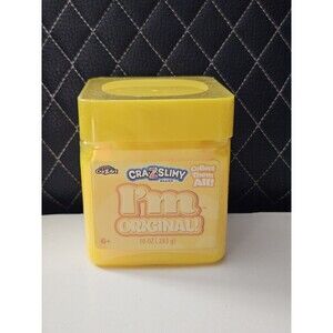 Cra-Z-Art Cra-Z-Slimy "I'm Original" Yellow Slime 10oz